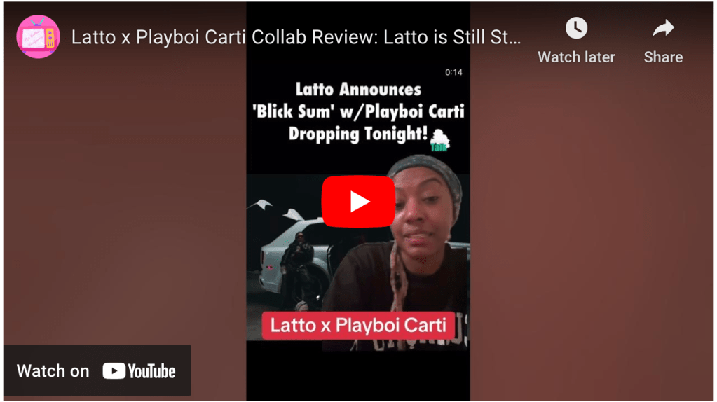 Latto x Playboi Carti Collab Review: Latto is Still Struggling to Find Her&nbsp;Identity