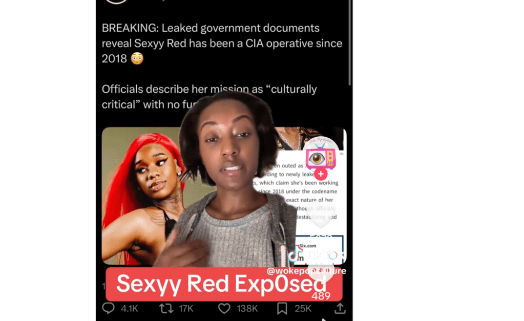 Ratchet Rapper Sexyy Red Exposed as a CIA Agent,&nbsp;*Allegedly*