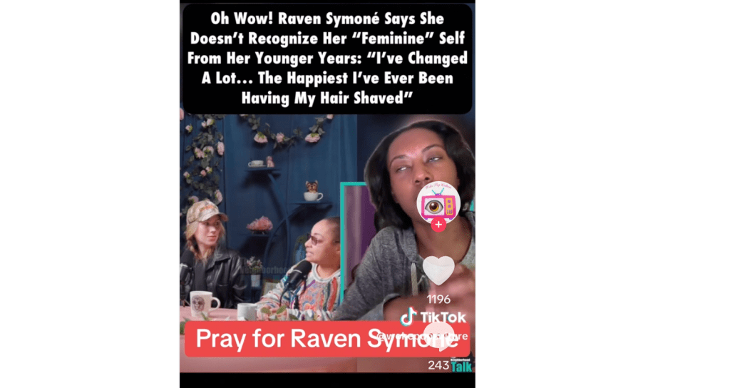 Another Body Snatched! Where is the real Raven&nbsp;Symone?