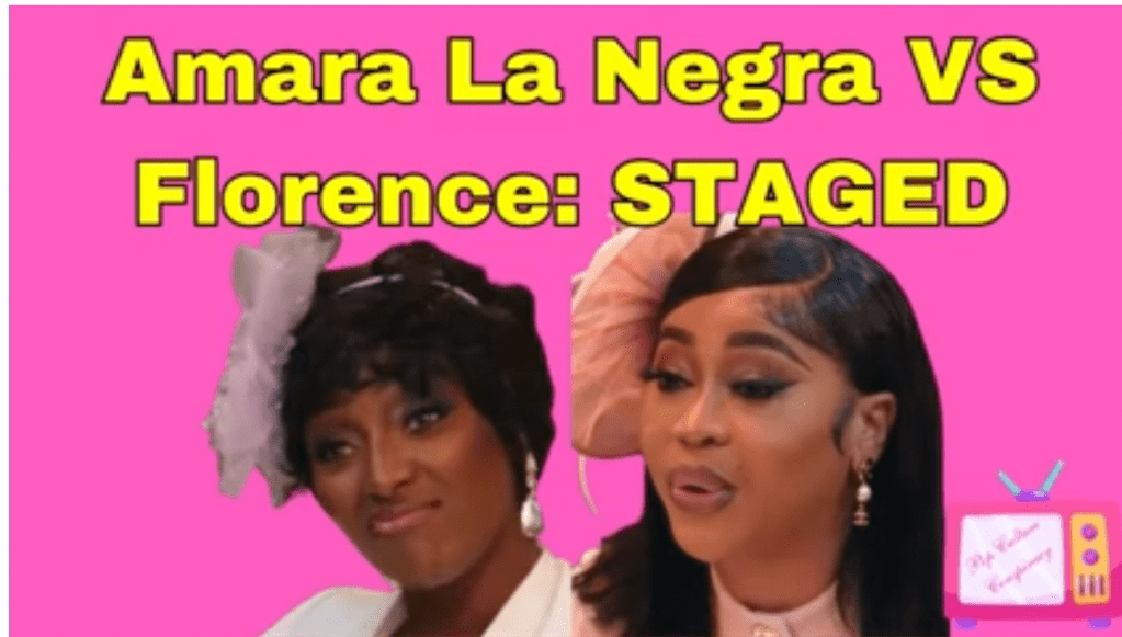 LHHMIA: The Amara La Negra and Florence Fight is Scripted and&nbsp;Staged