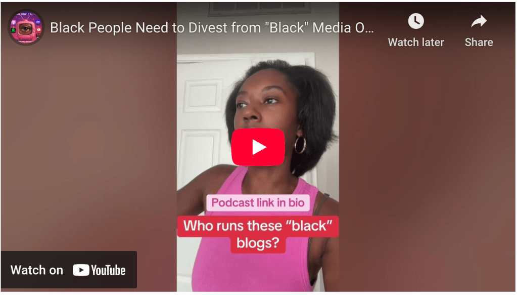 Black People Need to Divest from “Black” Media Outlets and Regain Control of Our&nbsp;Community